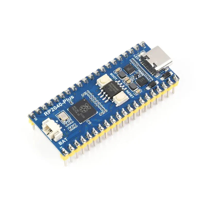 Waveshare RP2040-Plus, MCU Board W/ Header, 16MB - RobotShop