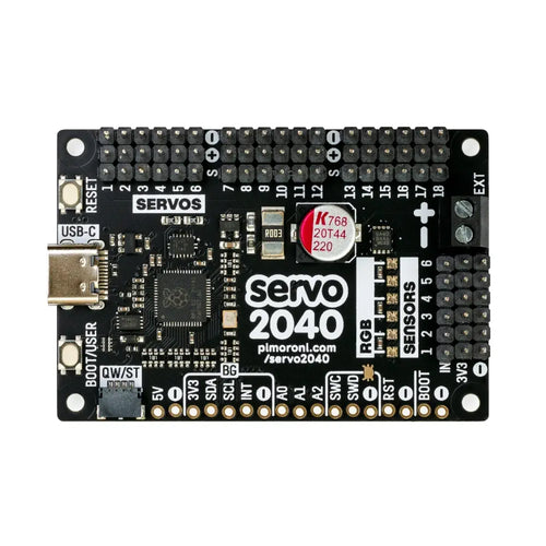 Servo 2040 - Controller für 18-Kanal-Servos Servo 2040 - 18-Channel Servo Controller