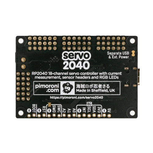 Servo 2040 - Controller für 18-Kanal-Servos Servo 2040 - 18-Channel Servo Controller