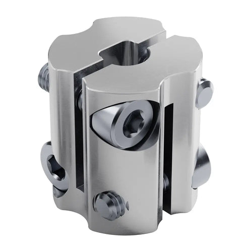 ServoCity 4007 Serie Hyper Koppeling (6mm D-Boring naar 6mm D-Boring) ServoCity 4007 Series Hyper Coupler (6mm D-Bore to 6mm D-Bore)