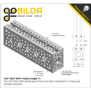 ServoCity 1201 Series Quad Block Pattern Mount (27-1)