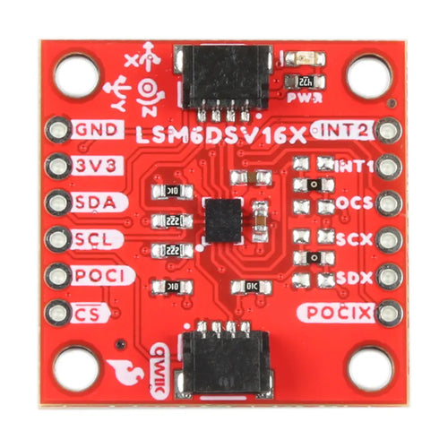SparkFun 6DoF IMU Ausbruch - LSM6DSV16X (Qwiic) SparkFun 6DoF IMU Breakout - LSM6DSV16X (Qwiic)