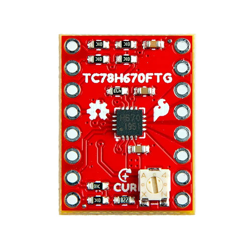 SparkFun Mini Stepper Motor Driver - TC78H670FTG SparkFun Mini Stepper Motor Driver - TC78H670FTG