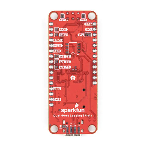 Bouclier de journalisation à double port SparkFun Thing Plus SparkFun Thing Plus Dual-Port Logging Shield