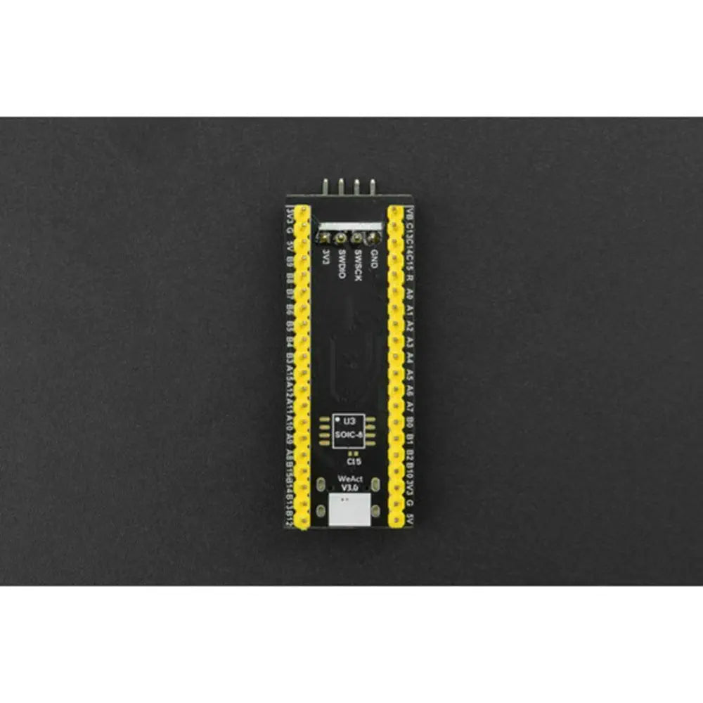 Lot De 3 Cartes Développement STM32F411 – Support MicroPython, Avec Boutons BOOT0/réinitialisation | Modèle STM32F411CEU6