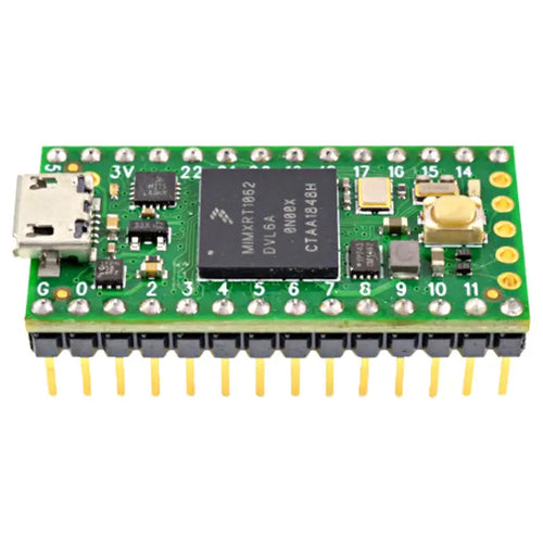 Teensy USB-Board Version 4.0 mit angelöteten Pins Teensy USB Board Version 4.0 w/ Pins Soldered