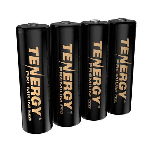 Tenergy PRO oplaadbare AA-batterijen, 2800 mAh NiMH (4x) Tenergy PRO Rechargeable AA Batteries, 2800mAh NiMH (4x)