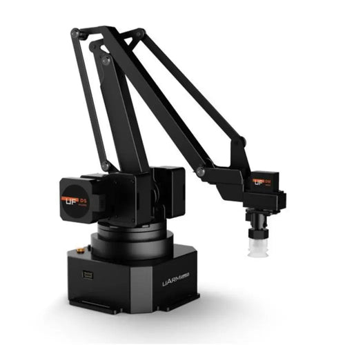 Brazo Robótico Metálico uArm Swift Pro Estándar 4 DoF c/ Bluetooth y Copa de Succión uArm Swift Pro Standard 4 DoF Metal Robotic Arm w/ Bluetooth and Suction Cup