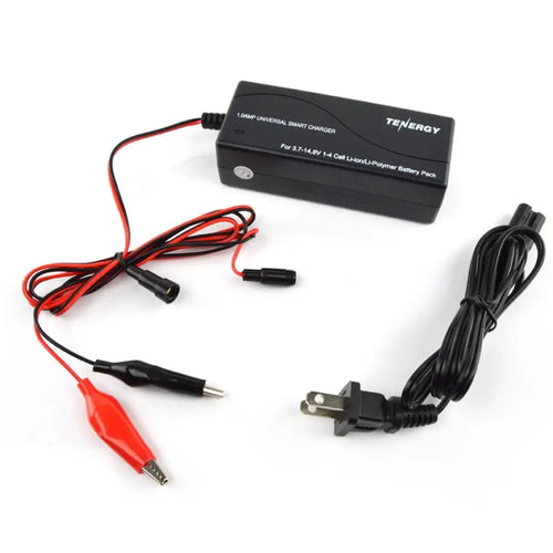 Cargador Universal Inteligente de 1A para Batería de Li-Ion/Polímero (3,7V-14,8V 1-4 Celdas) Universal Smart Charger 1A for Li-Ion/Polymer Battery Pack (3.7V-14.8V 1-4 Cell)