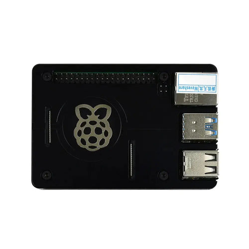 Waveshare Lichtgewicht Aluminiumlegering Behuizing voor Raspberry Pi 4, CNC Verwerking Waveshare Lightweight Case for Raspberry Pi 4, CNC Processing