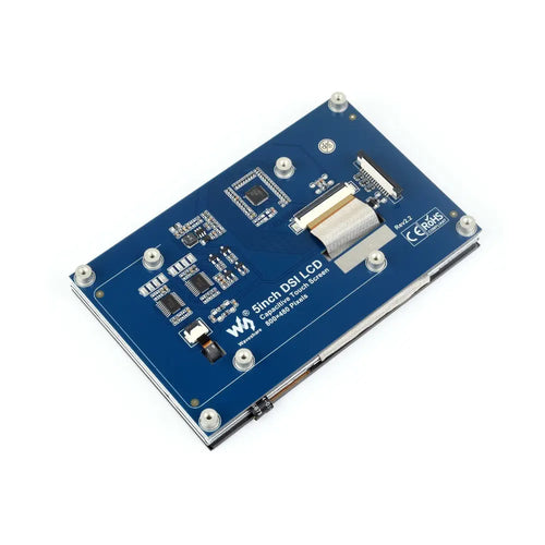 Waveshare 5 Waveshare 5" Capacitive Touch Display for Raspberry Pi, DSI Interface, 800×480