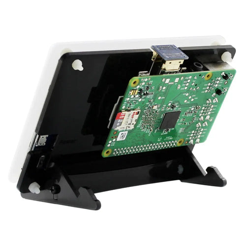 Pantalla LCD Táctil Resistiva 5 pulg c/Carcasa Bicolor, 800×480, HDMI, Bajo Consumo de Waveshare Waveshare 5" Resistive Touch Screen LCD w/ Bicolor Case, 800×480, HDMI, Low Power