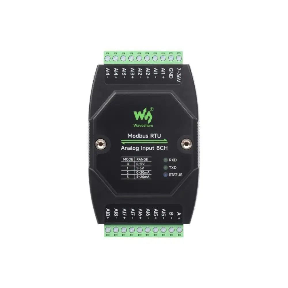 Waveshare Industriële geïsoleerde 2-kanaals RS485-hub, geschikt voor