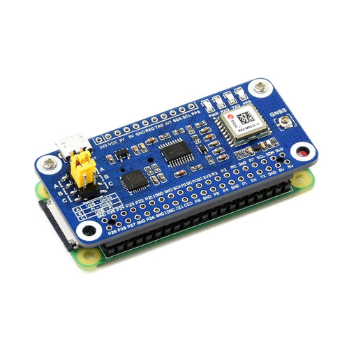 Waveshare MAX-M8Q GNSS HAT voor Raspberry Pi, Multi-Constellatie Ontvanger Ondersteuning, GPS, Beidou, Galileo, GLONASS Waveshare MAX-M8Q GNSS HAT for Raspberry Pi, Multi-Constellation Receiver Support, GPS, Beidou, Galileo, GLONASS