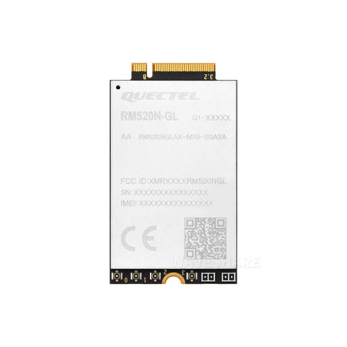 Waveshare Quectel RM520N-GL IoT 5G Global Band Module, 5G Sub-6GHz, M.2 Form Factor W/ 3GPP 5G Release 16 Spec Waveshare Quectel RM520N-GL IoT 5G Global Band Module, 5G Sub-6GHz, M.2 Form Factor W/ 3GPP 5G Release 16 Spec