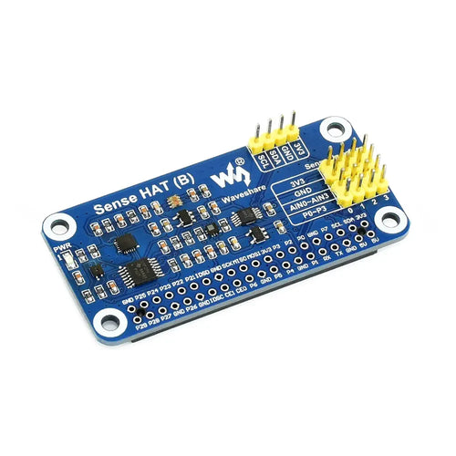Waveshare Sense HAT (B) for Raspberry Pi, Multi-Sensor Waveshare Sense HAT (B) for Raspberry Pi, Multi-Sensor