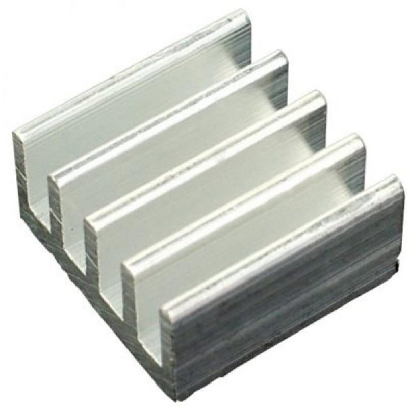 13x13x7mm Aluminum Heat Sink with Thermal Adhesive Tape