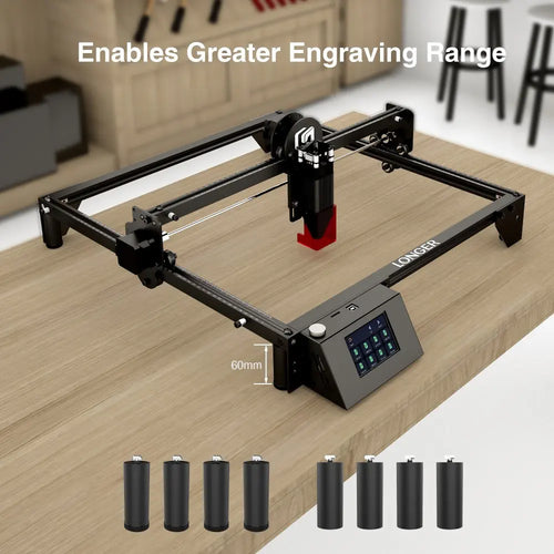 LONGER RAY5 Laser Engraver heightened support feet