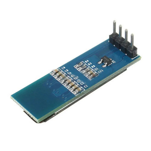 0.91-inch 128x32 I2C OLED Display - Blue