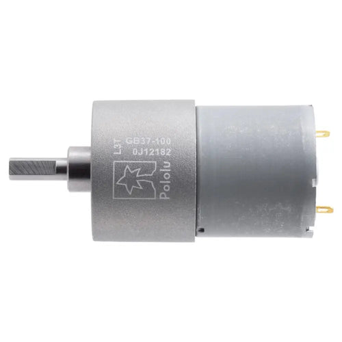 Pololu 100:1 Metal Gearmotor 37Dx57L mm 12V (Helical Pinion)