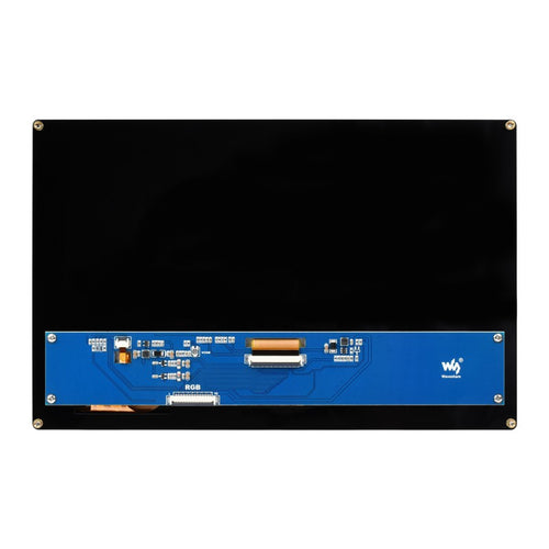 Waveshare 10.1inch Capacitive Touch LCD (F) 1024x600, Toughened Glass, IPS Panel