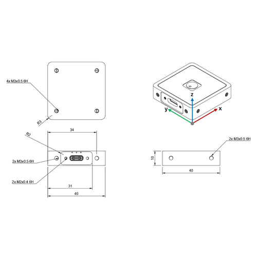 olive™ Inertial Measurement Unit - OLVX™ IMU-U02X9D Development Kit