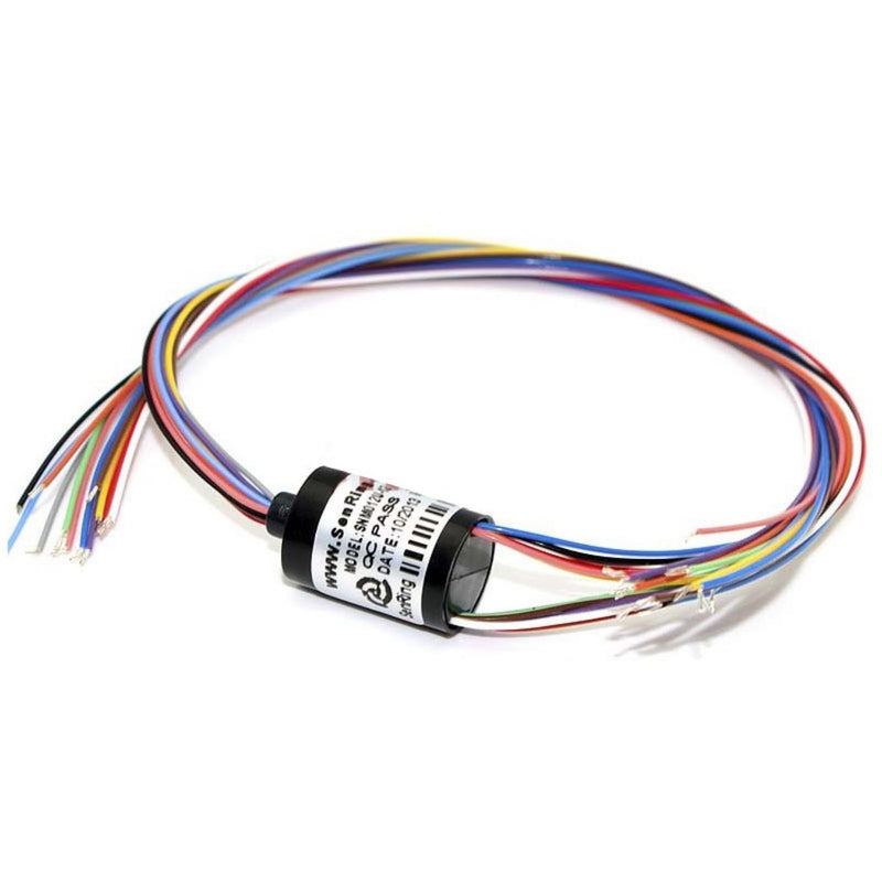 12 Wires Gimbal Slip Ring 12.5mm