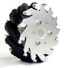 127mm Mecanum Wheels w/ Basic Rollers (2x Left, 2x Right)