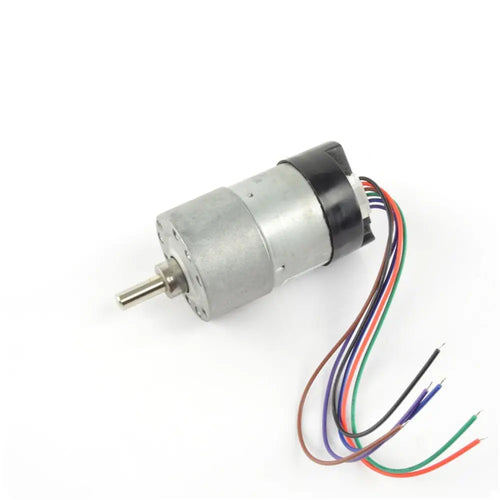 12V, 150RPM 30:1 Gear Motor w / Encoder