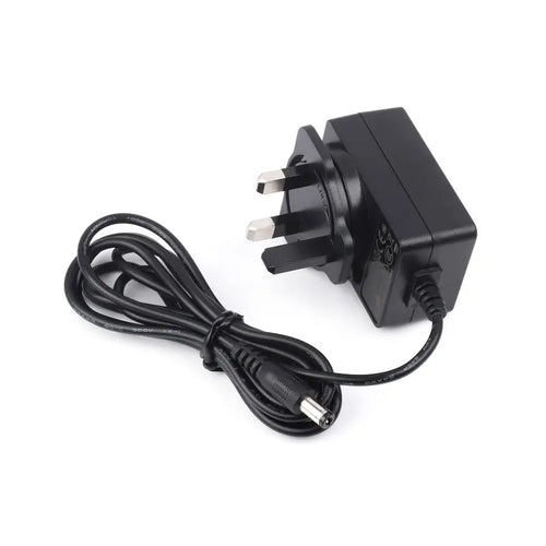 Power Adapter, 12V/1A, DC jack output, OD 5.5mm, ID 2.1mm (UK)