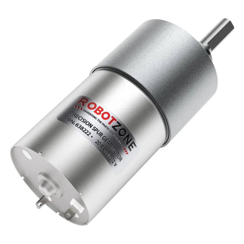 12V, 20RPM, 278oz-in Precision Gearmotor