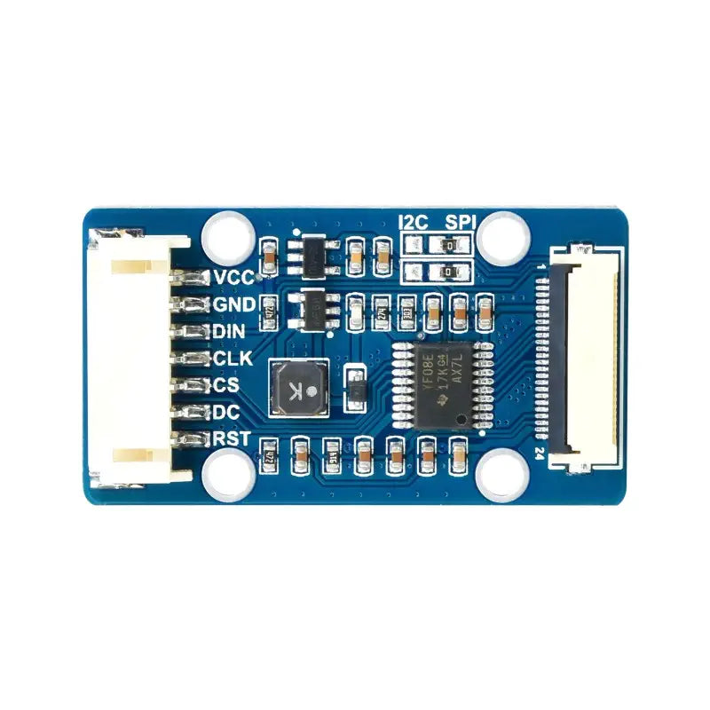 Waveshare 1.51inch Transparent OLED, 128x64, SPI/I2C, Light Blue ...