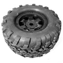 Lynxmotion A4WD3 160mm x 85mm Black Beadlock Tire (Pair)