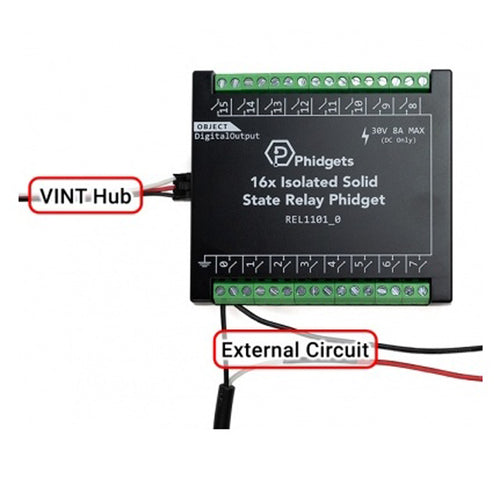 16-Channel Isolated Solid State Relay Phidget