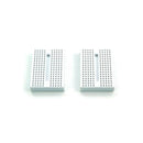 170 Tie Point Mini Solderless Breadboard Pair - White