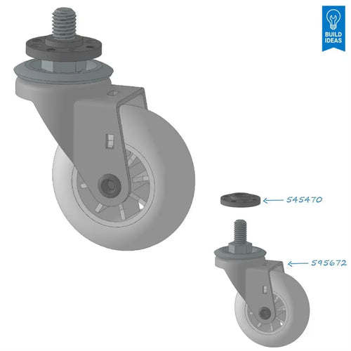 2" Swivel Caster Wheel