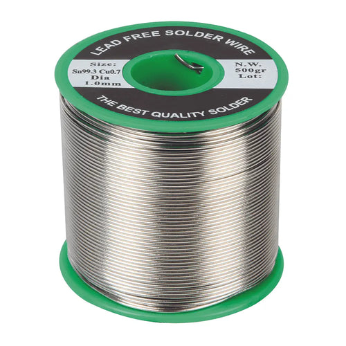 Velleman Lead-Free Solder Sn 99.3% Cu 0.7% 1mm 500g