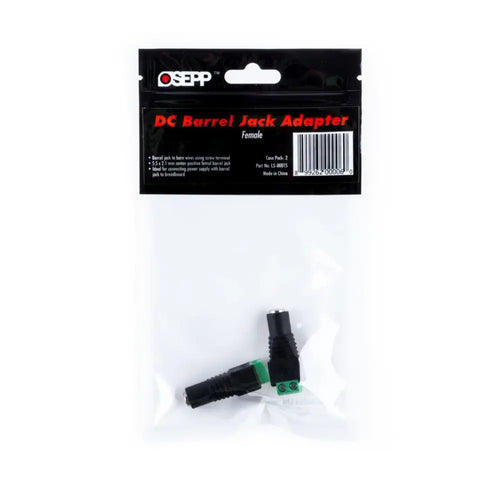 2.1mm Barrel Jack to terminal (2pk)