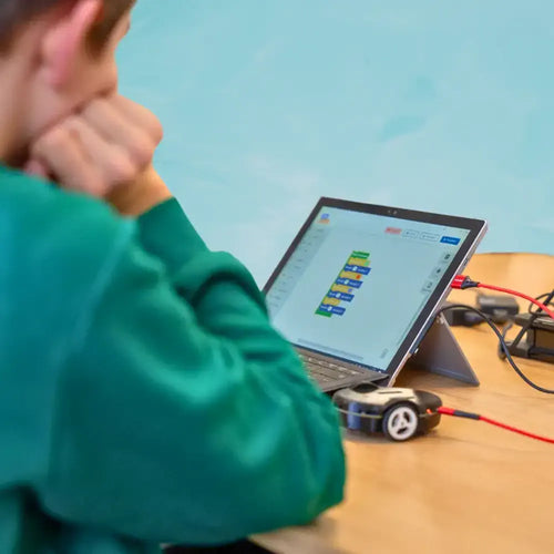 Eliobot - Educational Robot Kit for Kids, DIY Assembly with Screwdriver, Programmable Via App, Ages 10+, Made in France