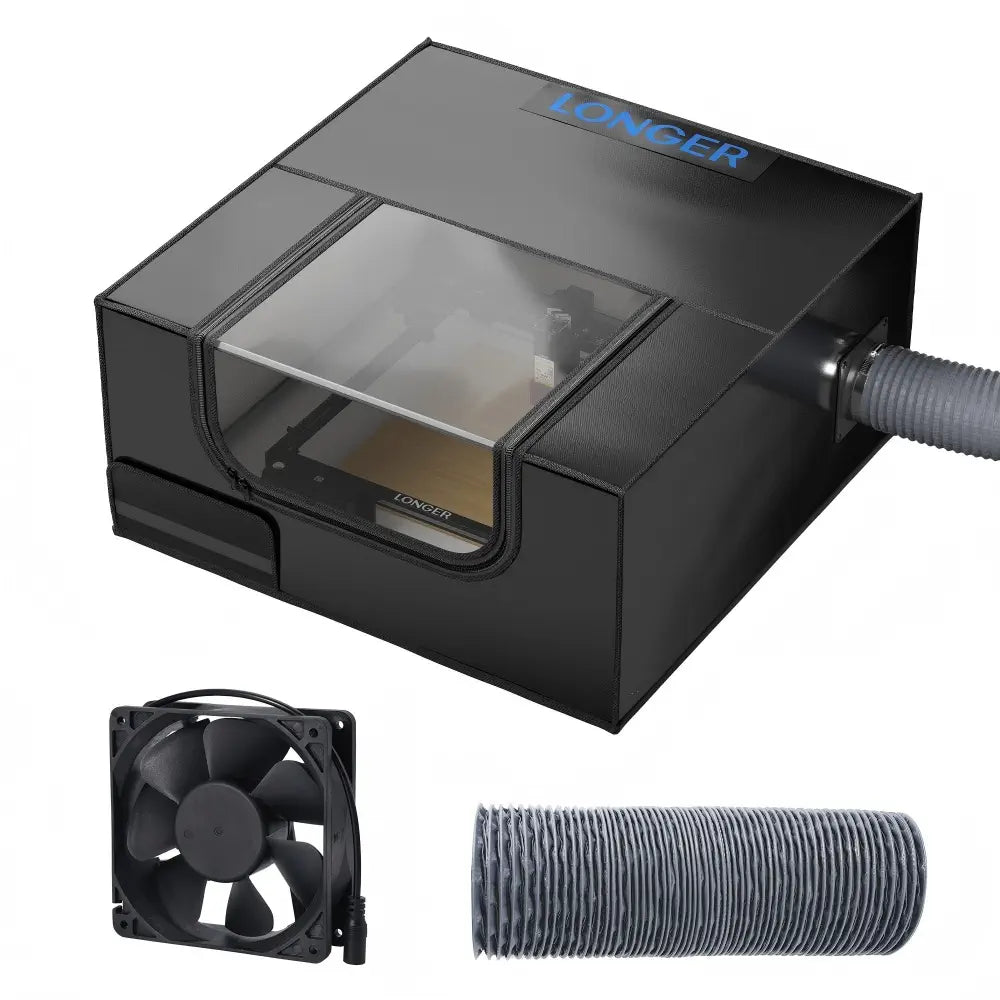 LONGER RAY5 Laser Engraver Enclosure with Vent, 700*700*300mm