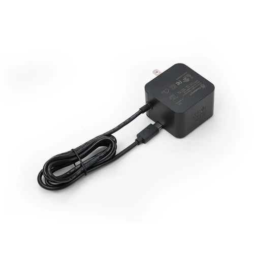 SeeedStudio 27W USB-C PD Power Supply for Raspberry Pi 5, 5.1V 5A (Black, US)