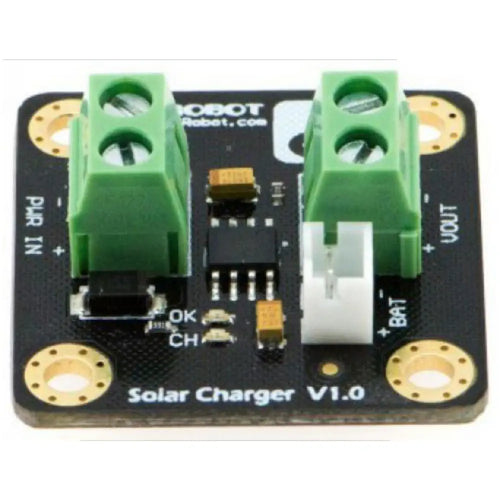 3.7V 500mA Solar LiPo Battery Charger