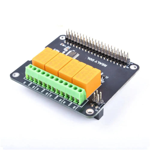 4 Channel Relay Hat for Raspberry Pi 3B+/3B/2B