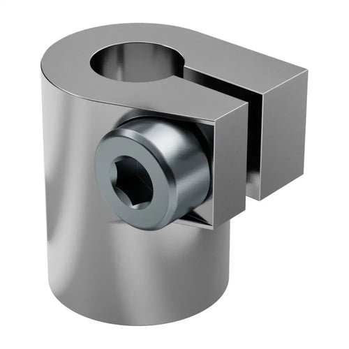 4001 Series Clamping Servo to Shaft Coupler (24 T Spline to 1/4 in Round Bore)