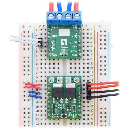 4.5-40V DC, 16A Big Pushbutton Power Switch w/ Reverse Voltage Protection