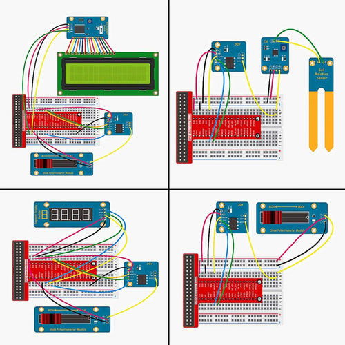 Adeept 46 Modules Sensor Kit for Raspberry Pi