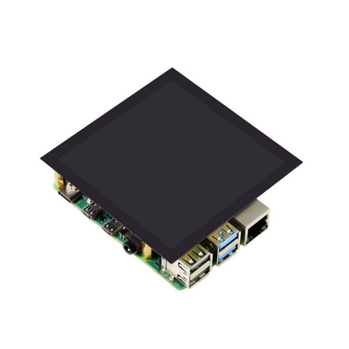 4in Square Capacitive Touch Screen LCD (C) for Raspberry Pi, 720x720, DPI, IPS