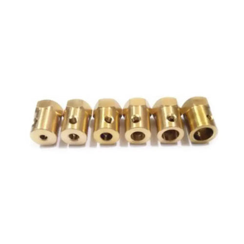 4mm Brass Hex Mounting Hub