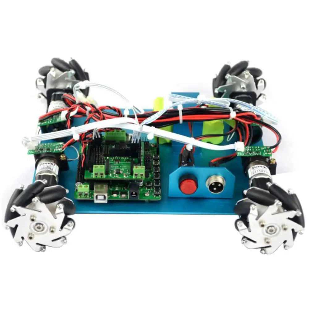 4WD 60mm Mecanum Wheel Arduino Robot Kit - RobotShop