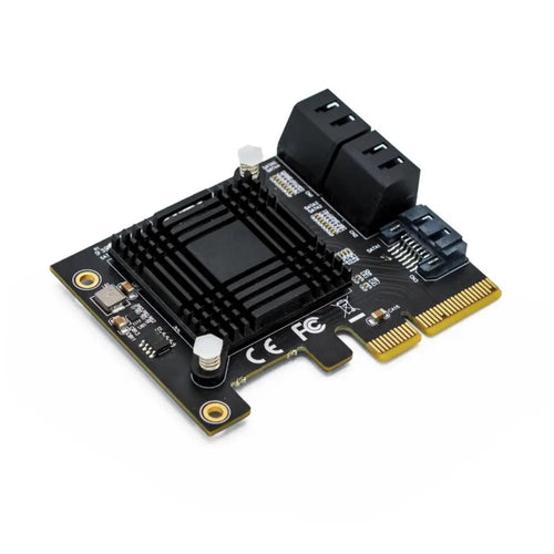 5-Port PCle SATA Adapter - PCI Express x1 to x5 SATA